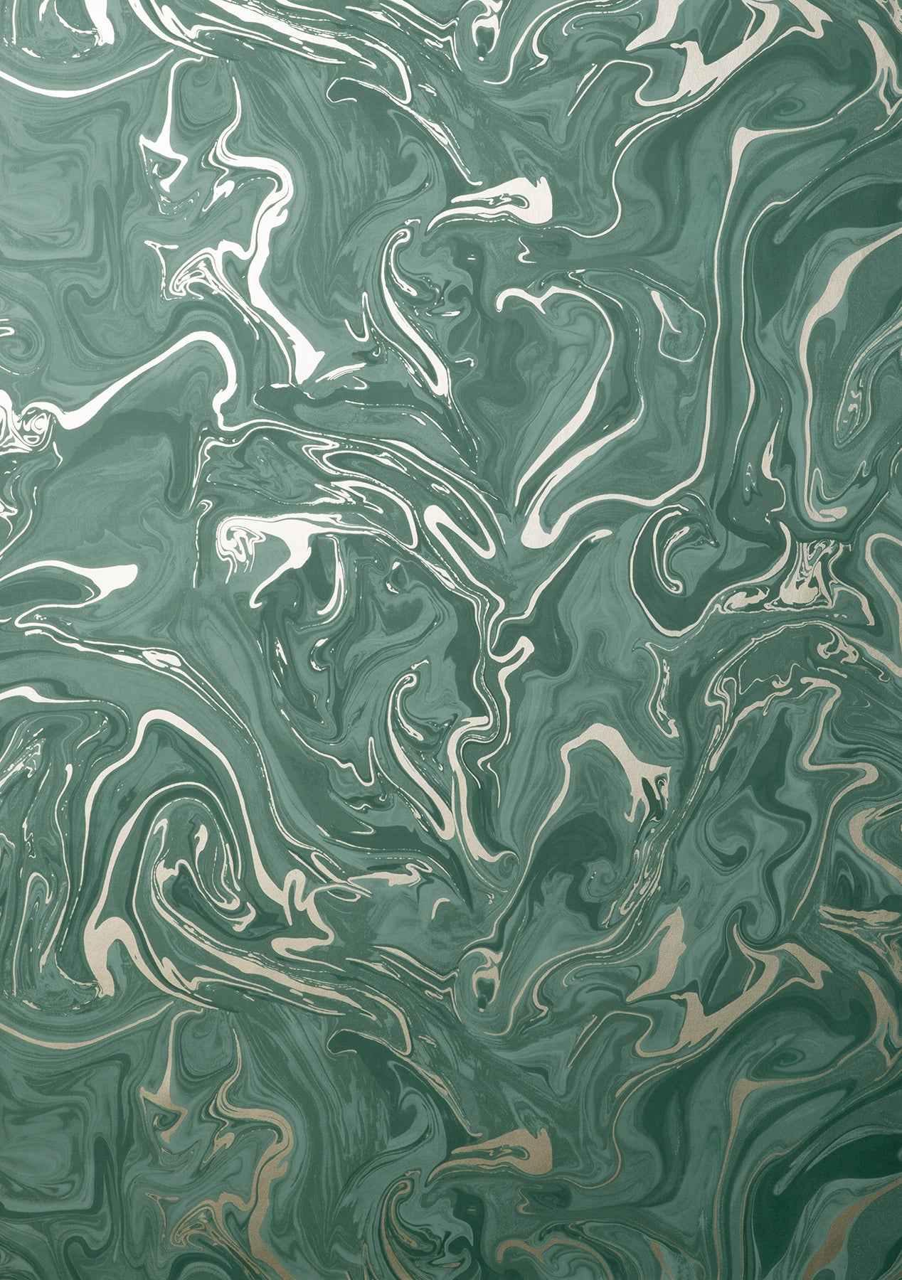 Suave Dark Green Marble Wallpaper - York Wallcoverings - FD43058 - York Wallcoverings Wallpaper