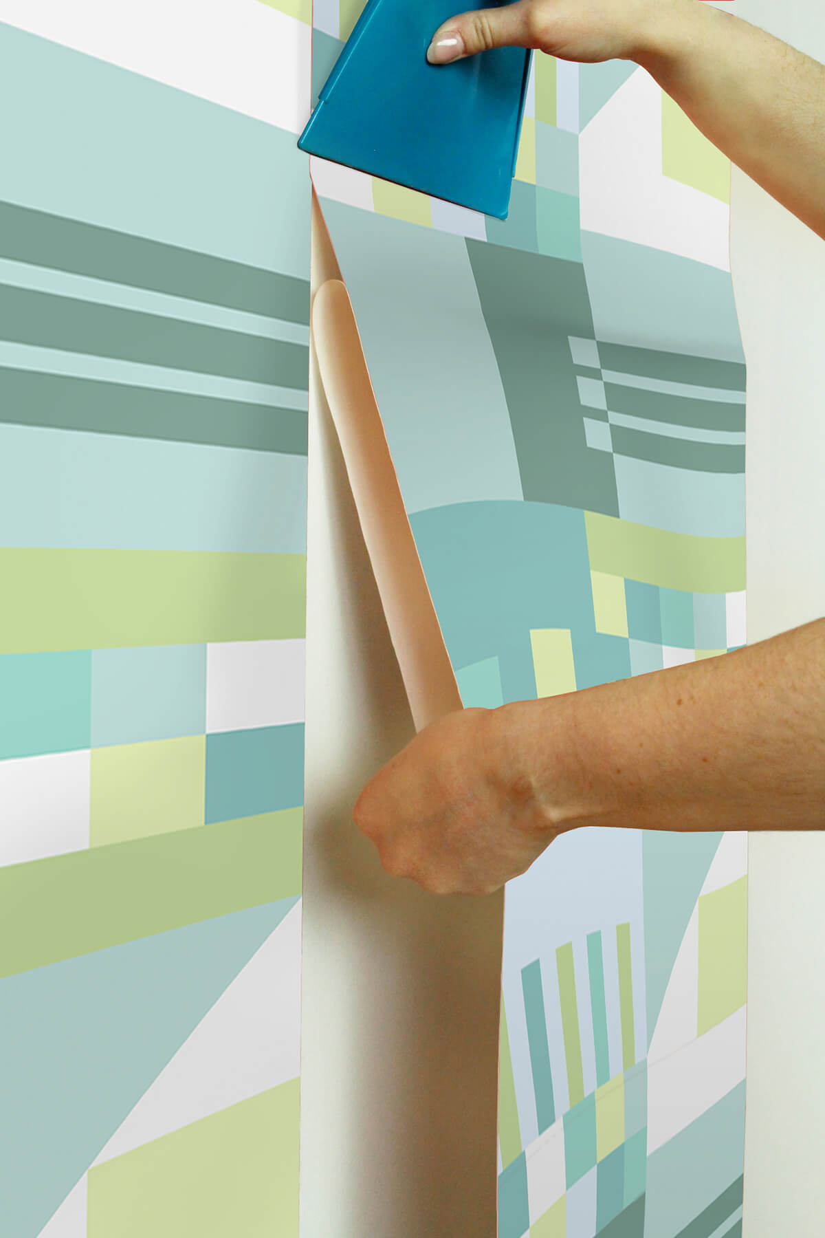 multi-cool-kiki-shapes-peel-and-stick-wallpaper-york-wallcoverings-aes4793 - York Wallcoverings Wallpaper