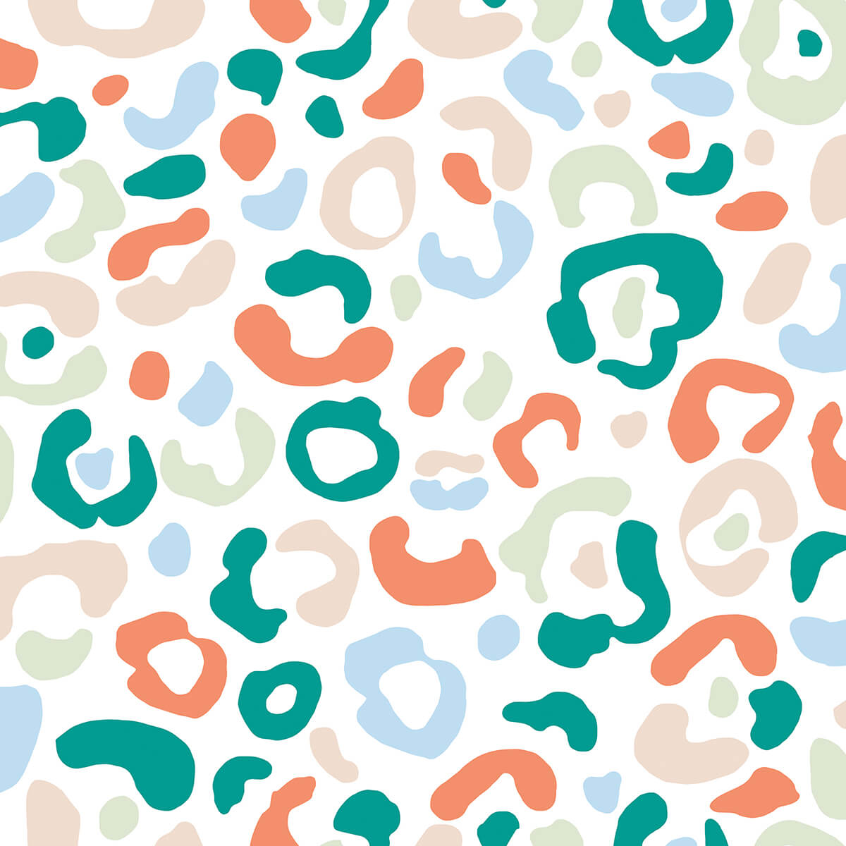 multi-bright-leopard-spots-peel-and-stick-wallpaper-york-wallcoverings-aes4795 - York Wallcoverings Wallpaper