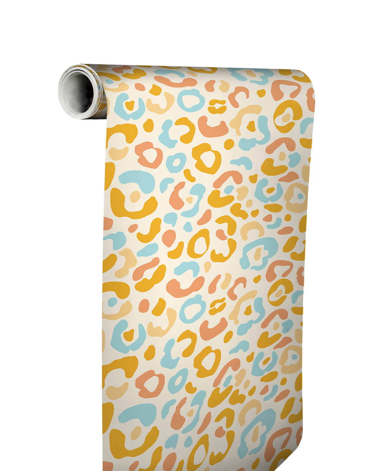multi-warm-leopard-spots-peel-and-stick-wallpaper-york-wallcoverings-aes4797 - York Wallcoverings Wallpaper