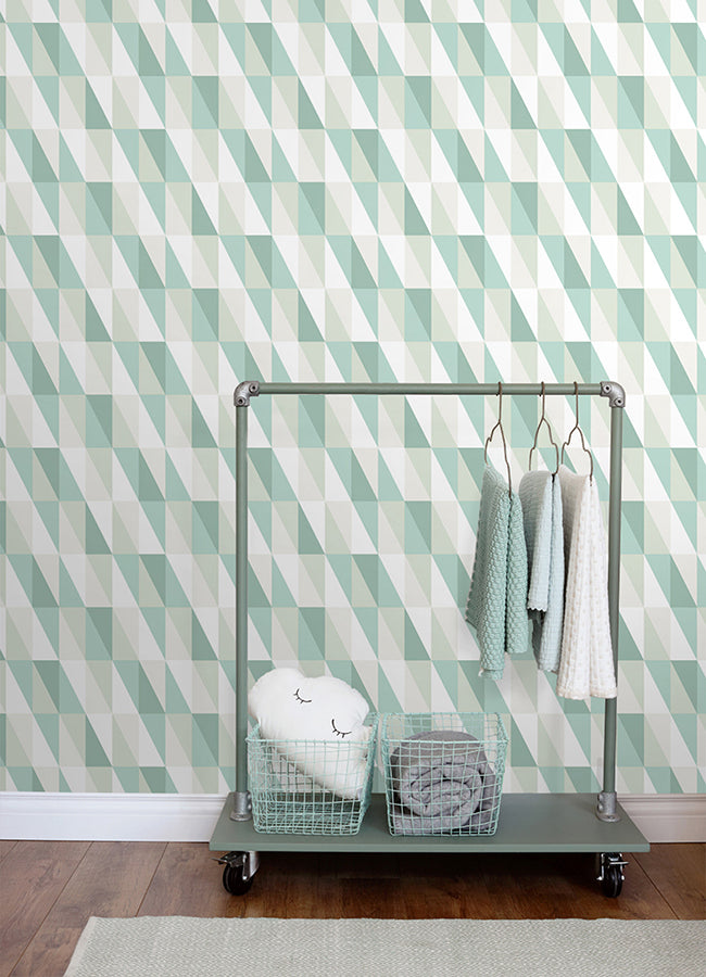 inez-teal-geometric-wallpaper-york-wallcoverings-4060-138920