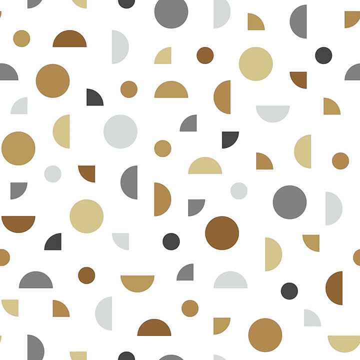 Marilee Neutral Circles Wallpaper - York Wallcoverings - 4060-139278 - York Wallcoverings Wallpaper