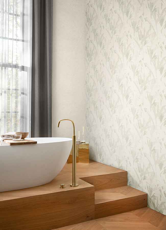 Chet Sage Spray Wallpaper - York Wallcoverings - 4096-520729 - York Wallcoverings Wallpaper