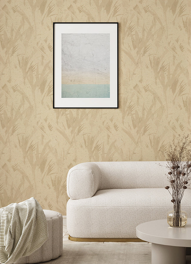 chet-beige-spray-wallpaper-york-wallcoverings-4096-520743 - York Wallcoverings Wallpaper