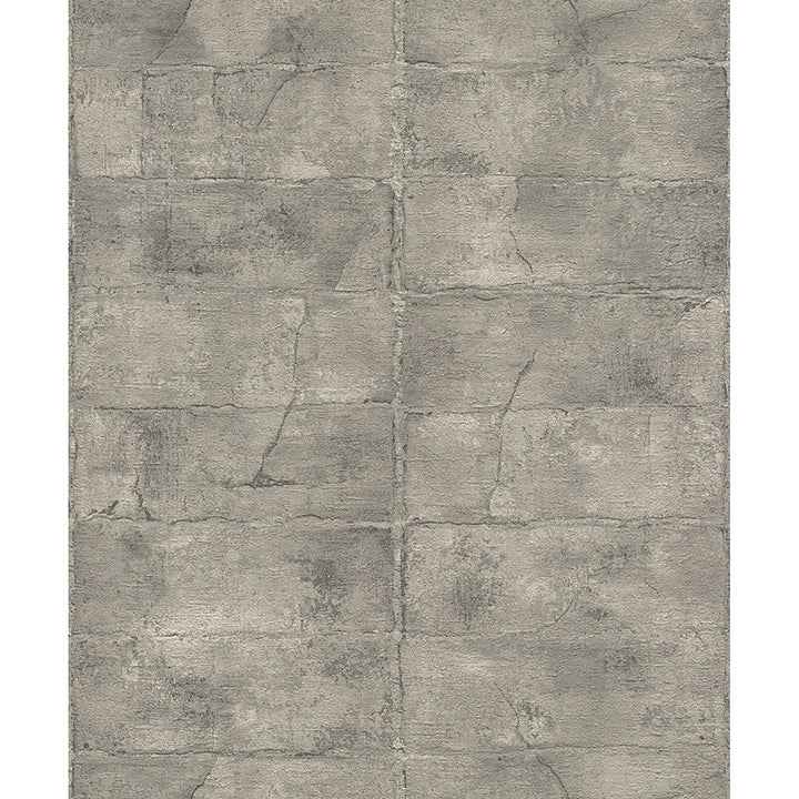 Clay Grey Stone Wallpaper - York Wallcoverings - 4096-520156 - York Wallcoverings Wallpaper