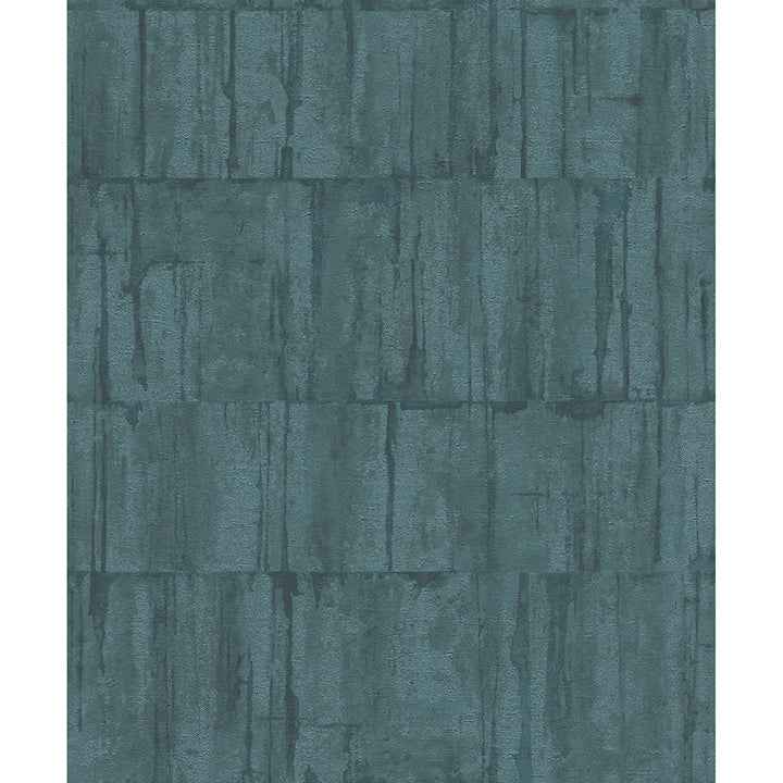 Buck Teal Horizontal Wallpaper - York Wallcoverings - 4096-560336