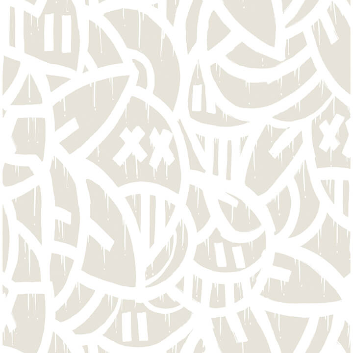 cream-bold-arrangements-peel-and-stick-wallpaper-york-wallcoverings-aas4881 - York Wallcoverings Wallpaper