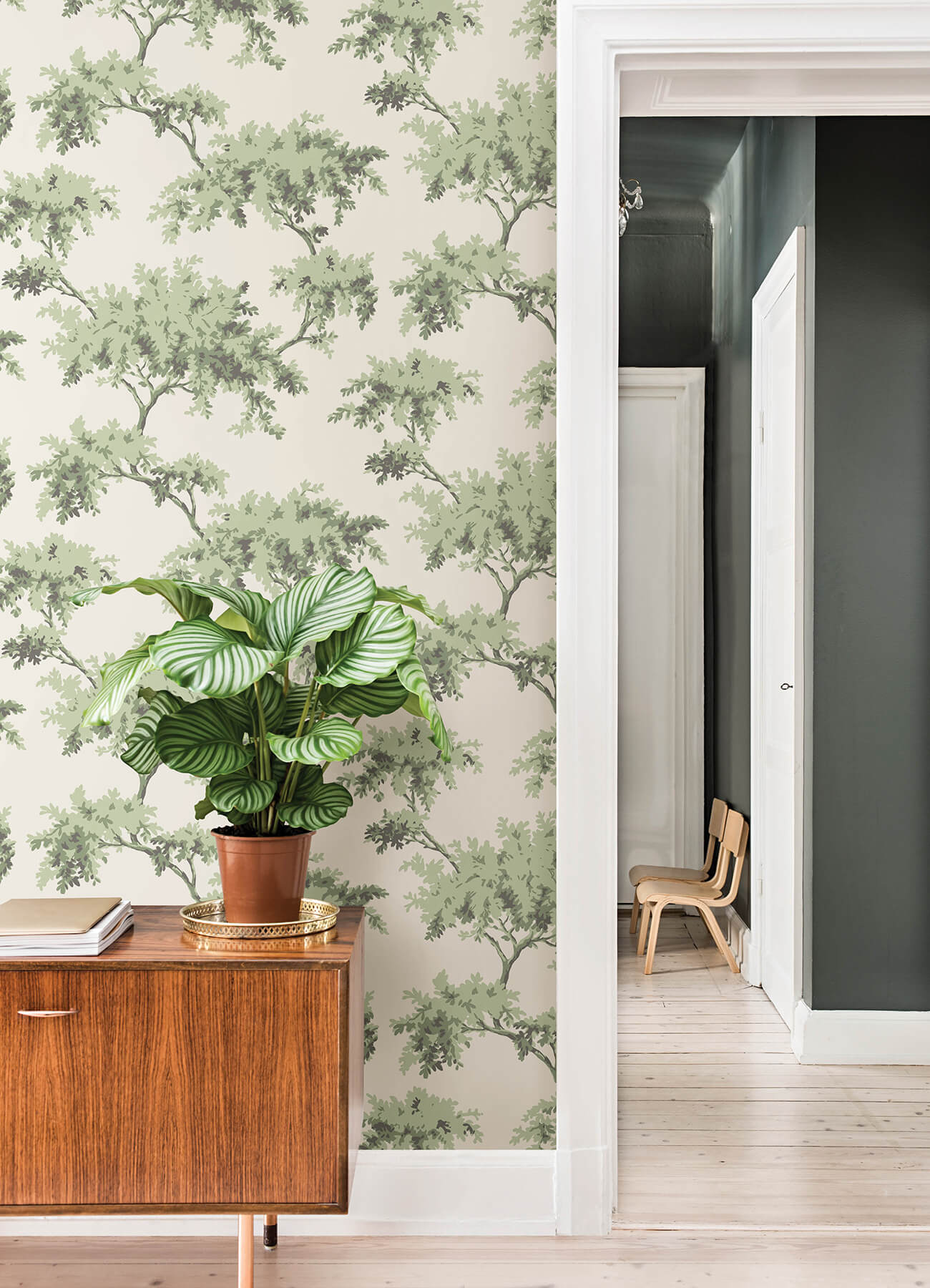 sage-alder-peel-and-stick-wallpaper-york-wallcoverings-nus4473 - York Wallcoverings Wallpaper