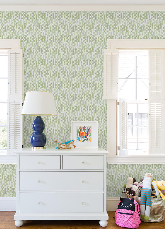 erik-green-building-blocks-wallpaper-york-wallcoverings-4066-26506 - York Wallcoverings Wallpaper