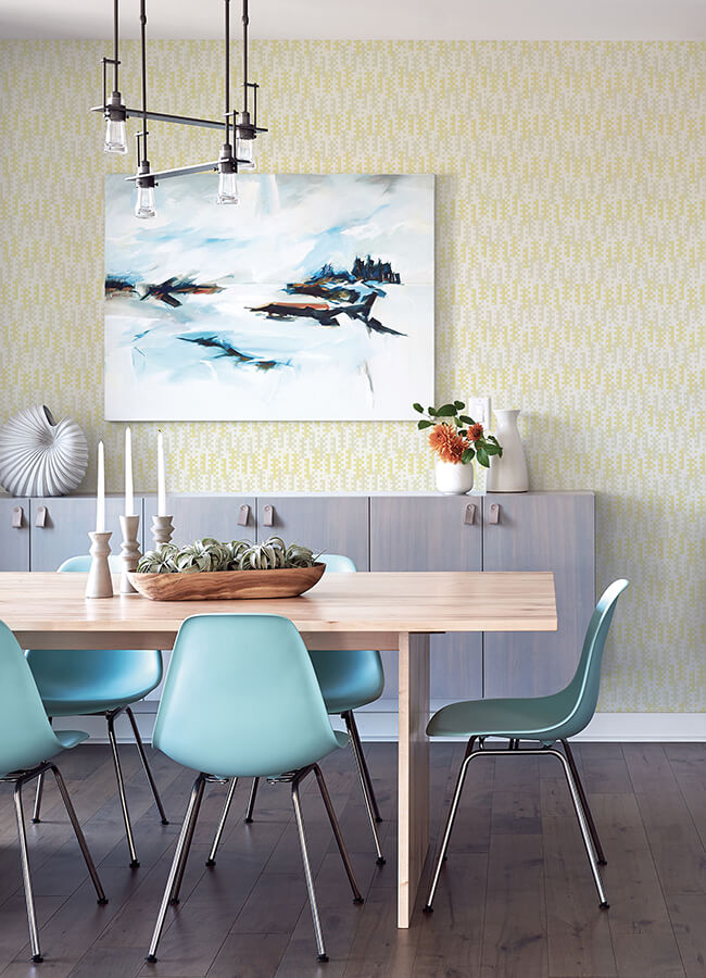 erik-yellow-building-blocks-wallpaper-york-wallcoverings-4066-26507 - York Wallcoverings Wallpaper
