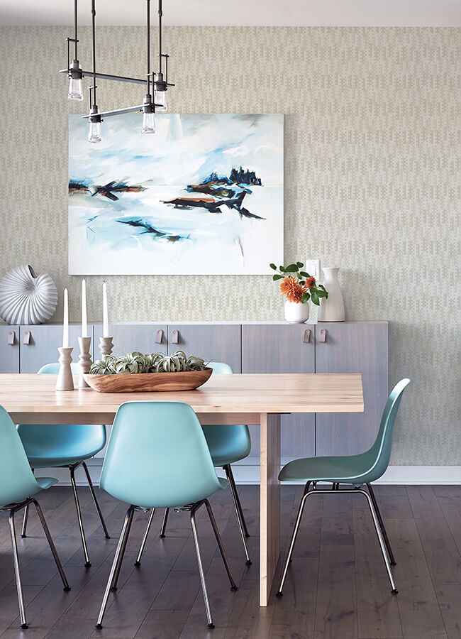 Erik Light Grey Building Blocks Wallpaper - York Wallcoverings - 4066-26509 - York Wallcoverings Wallpaper
