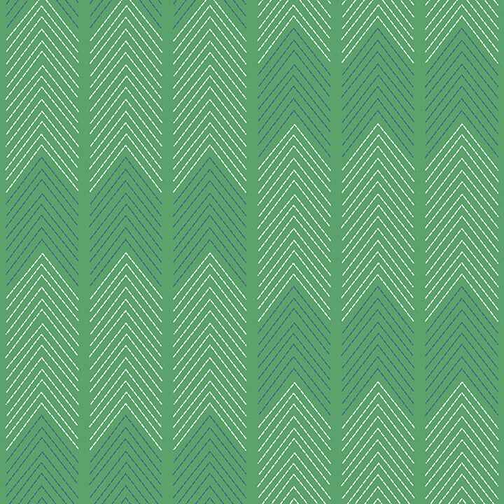 Nyle Green Chevron Stripes Wallpaper - York Wallcoverings - 4066-26525 - York Wallcoverings Wallpaper