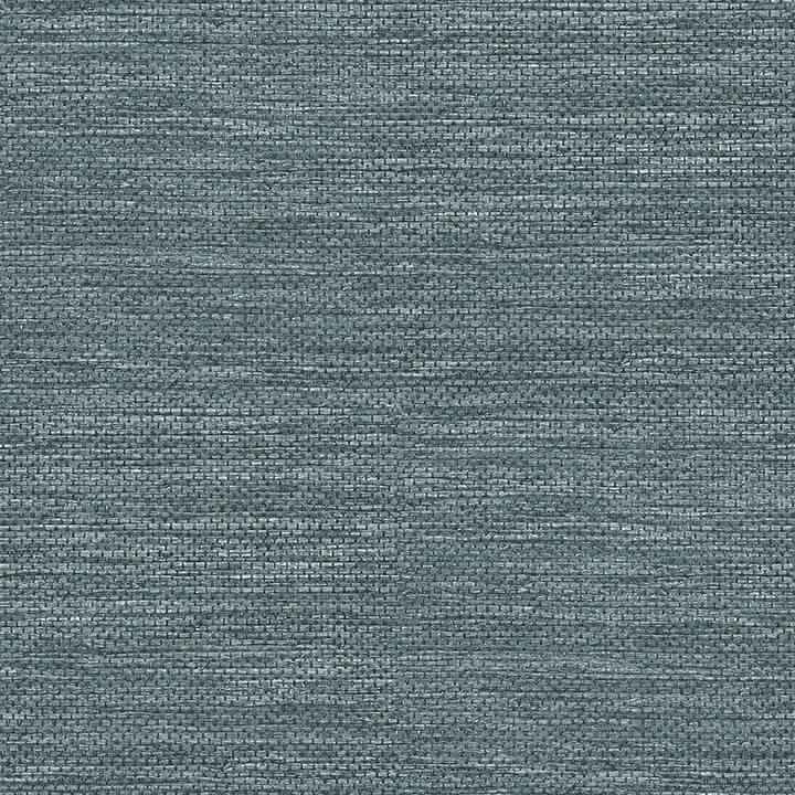 Malin Dark Blue Faux Grasscloth Wallpaper - York Wallcoverings - 4066-26559