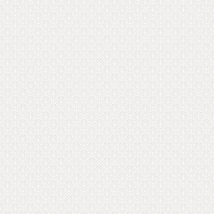 athena-light-grey-scalloped-botanical-wallpaper-york-wallcoverings-4080-15914 - York Wallcoverings Papel pintado