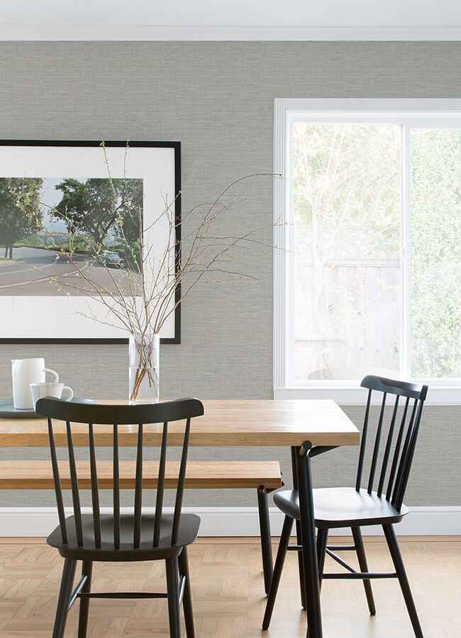 Agave Stone Faux Grasscloth Wallpaper - York Wallcoverings - 4080-24279 - York Wallcoverings Wallpaper