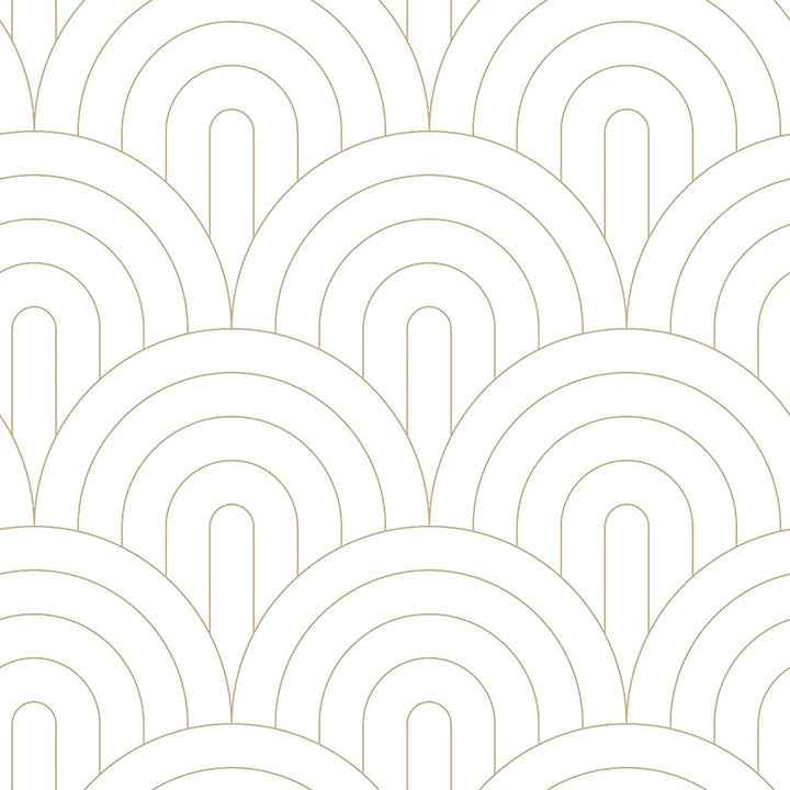 Lalique White Art Deco Motif Wallpaper - York Wallcoverings - DD139215 - York Wallcoverings Wallpaper