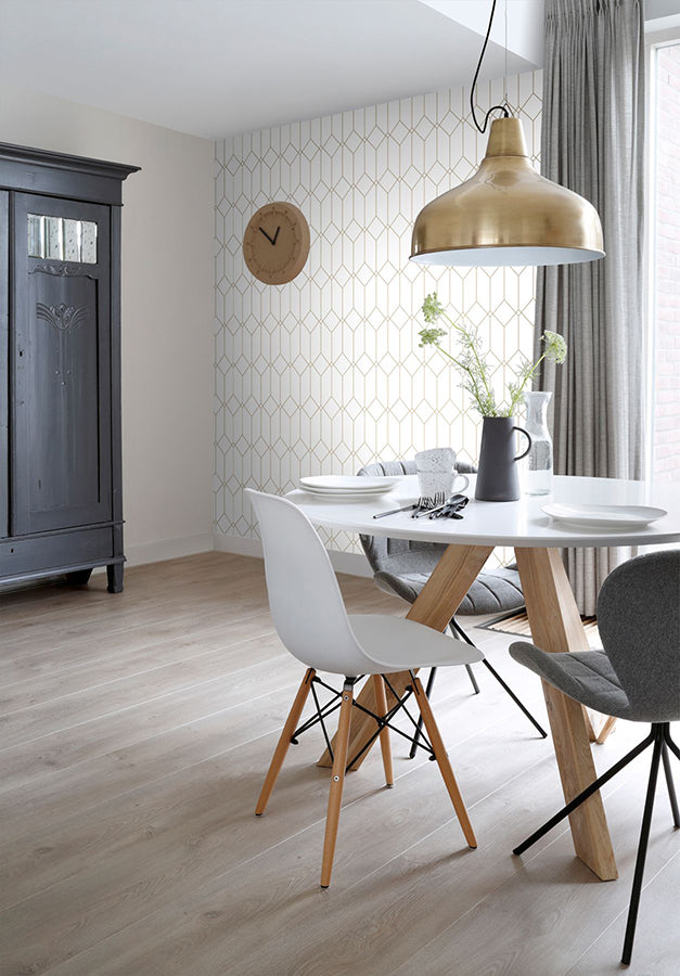 trilliant-white-art-deco-motif-wallpaper-york-wallcoverings-dd139223 - York Wallcoverings Papel pintado