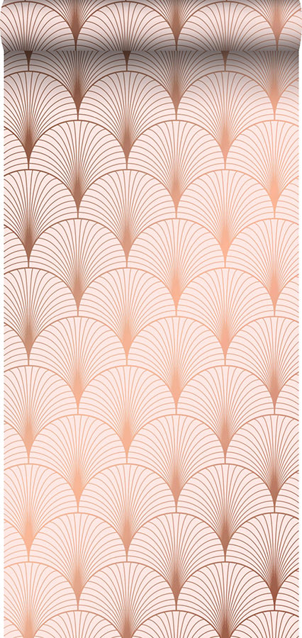 lempicka-pink-art-deco-motif-wallpaper-york-wallcoverings-dd139229 - York Wallpaper Wallpaper