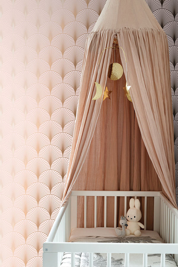 lempicka-pink-art-deco-motif-wallpaper-york-wallcoverings-dd139229 - York Wallpaper Wallpaper