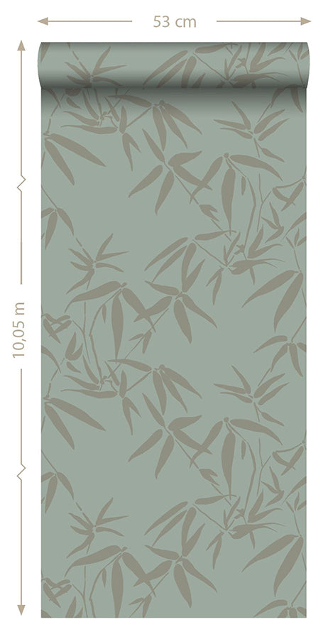 guadua-green-bamboo-leaves-wallpaper-york-wallcoverings-dd347736 - York Wallpaper Wallpaper