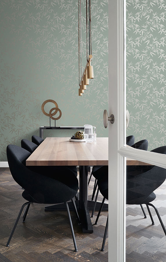 guadua-green-bamboo-leaves-wallpaper-york-wallcoverings-dd347736 - York Wallpaper Wallpaper