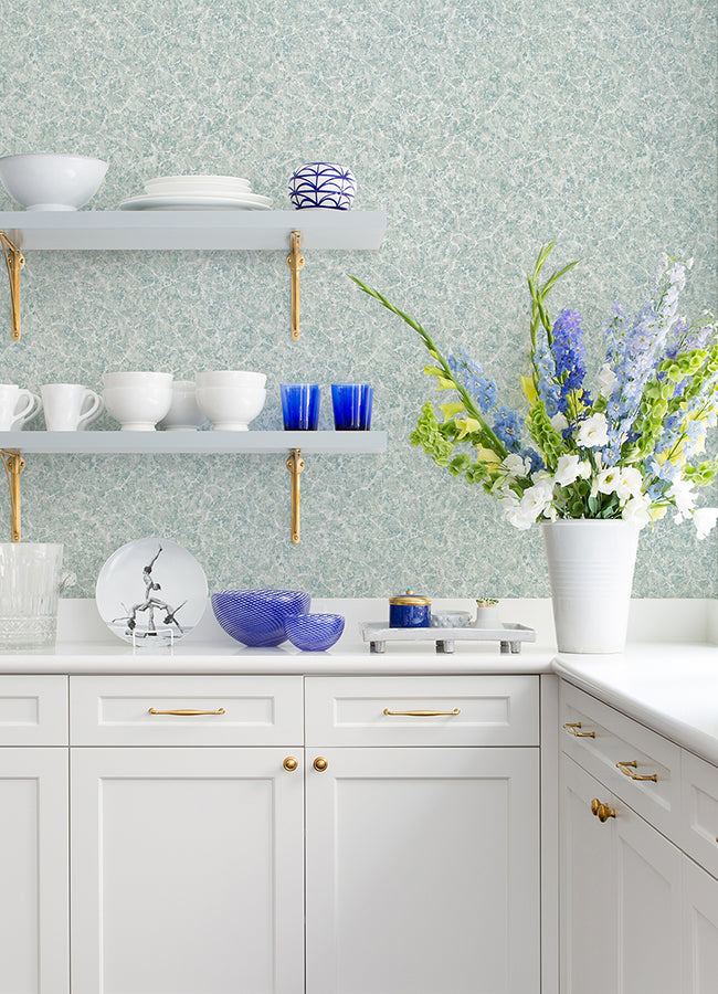 hepworth-blue-texture-wallpaper-york-wallcoverings-2980-26180 - York Wallcoverings Wallpaper