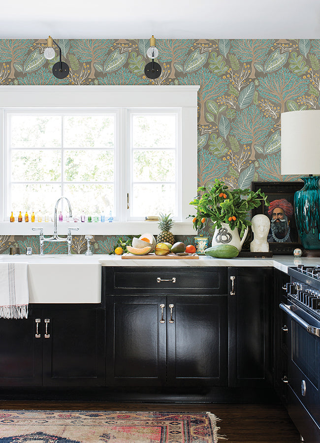 kiah-taupe-forest-wallpaper-york-wallcoverings-2980-26182 - York Wallpaper Wallpaper