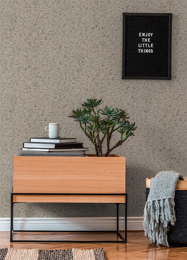 albers-grey-squares-wallpaper-york-wallcoverings-2980-38593-4 - York Wallpaper Wallpaper
