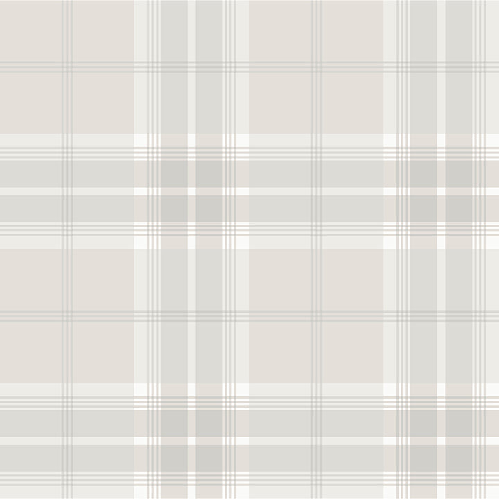 sala-white-plaid-wallpaper-york-wallcoverings-2980-92123 - York Wallcoverings Wallpaper