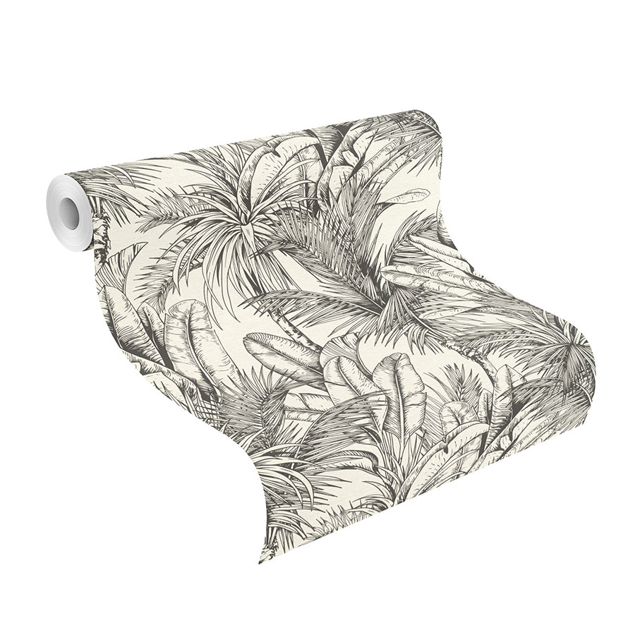 serra-white-palm-wallpaper-york-wallcoverings-2980-478013 - York Wallcoverings Wallpaper