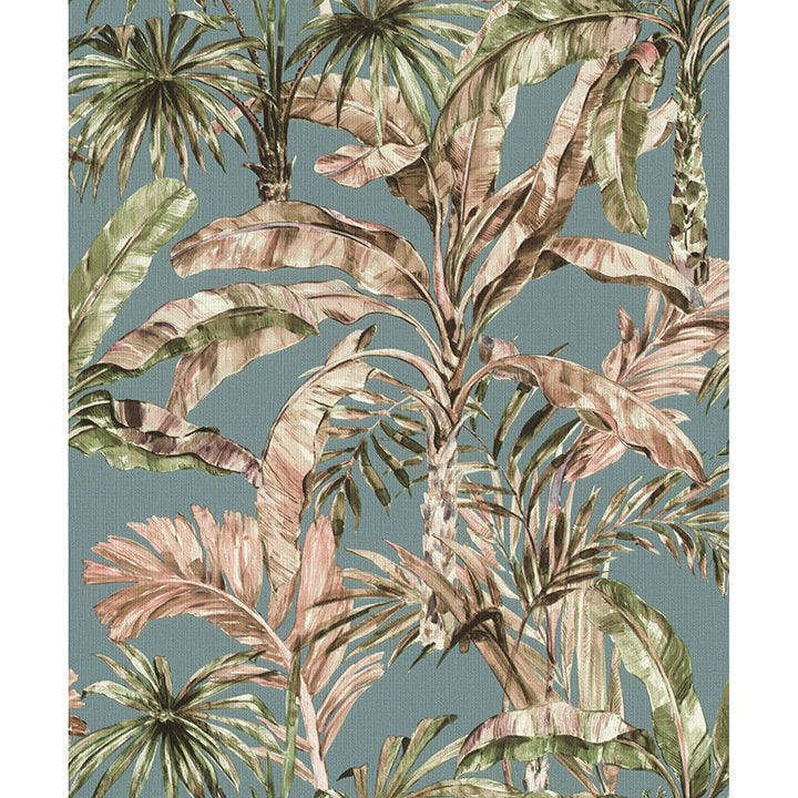 calle-light-blue-tropical-wallpaper-york-wallcoverings-2980-485257 - York Wallpaper Wallpaper