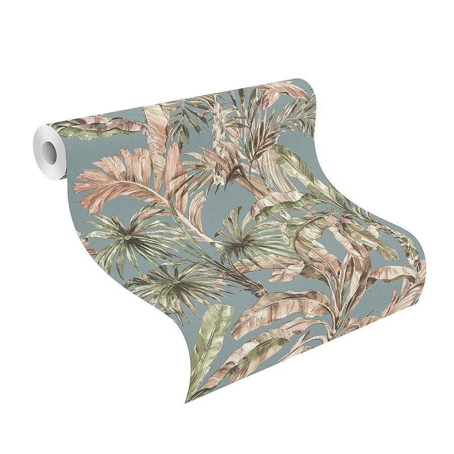 calle-light-blue-tropical-wallpaper-york-wallcoverings-2980-485257 - York Wallpaper Wallpaper