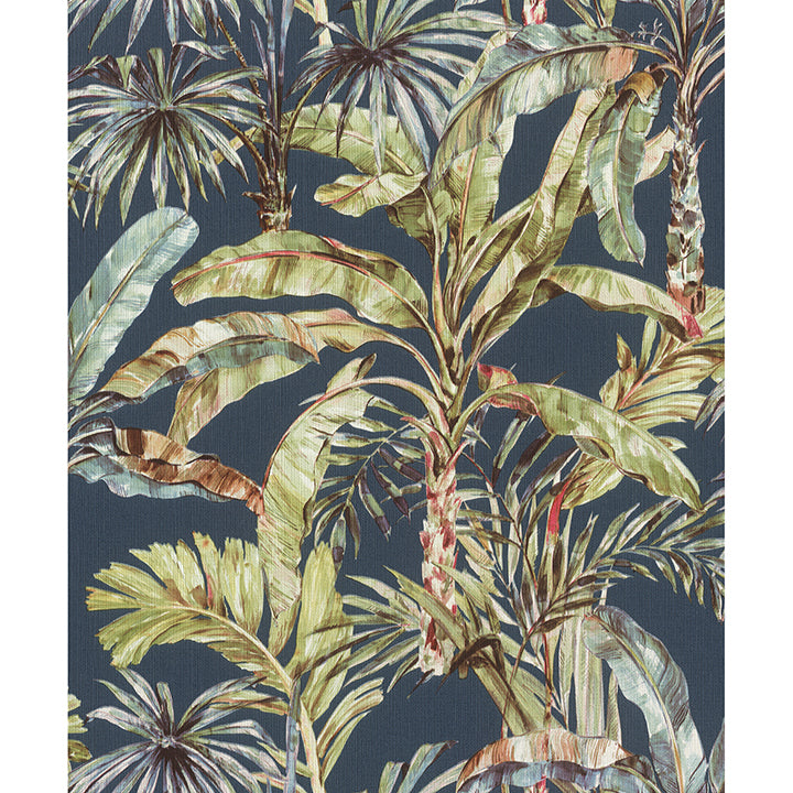 calle-blue-tropical-wallpaper-york-wallcoverings-2980-485288 - York Wallcoverings Wallpaper