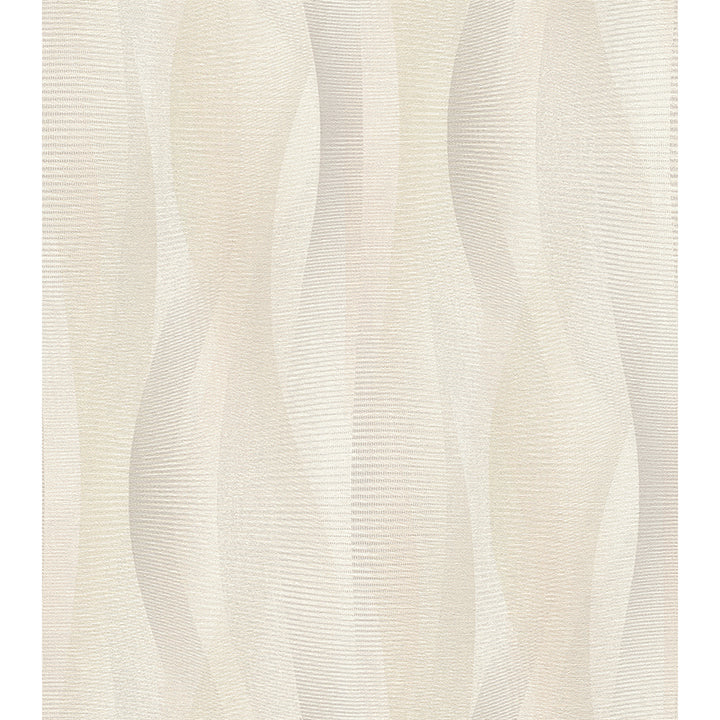 currin-neutral-wave-wallpaper-york-wallcoverings-2980-651515 - York Wallcoverings Wallpaper
