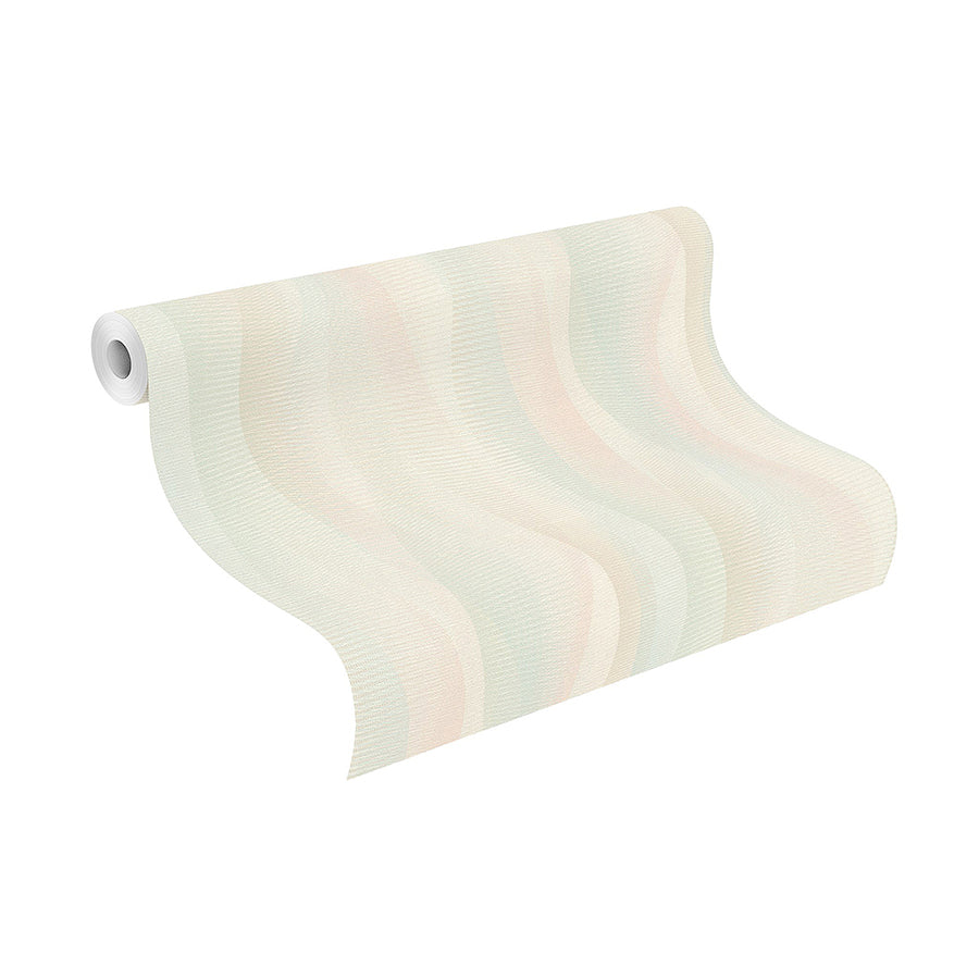 currin-pastel-wave-wallpaper-york-wallcoverings-2980-651522 - York Wallcoverings Wallpaper