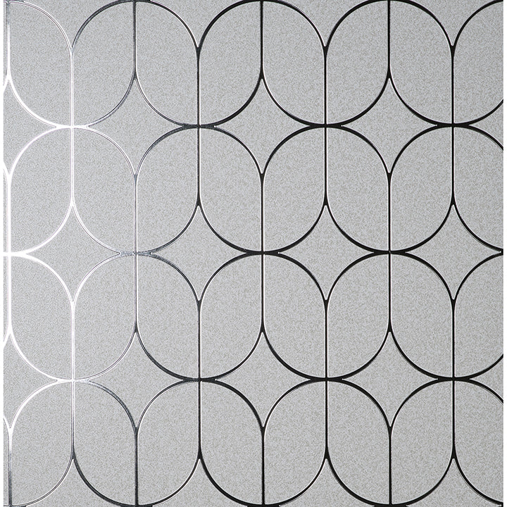 raye-silver-rosco-trellis-wallpaper-york-wallcoverings-fd42803 - York Wallcoverings Wallpaper