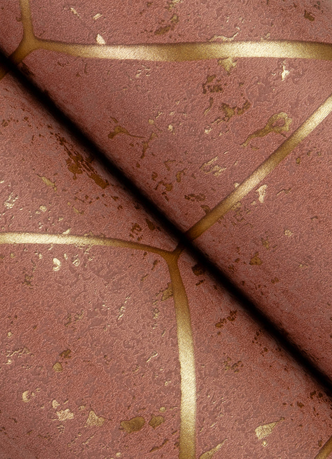 hayden-raspberry-concrete-trellis-wallpaper-york-wallcoverings-4125-26703 - York Wallpaper Wallpaper