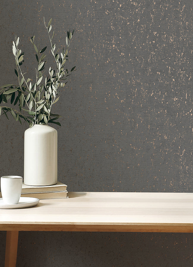 callie-charcoal-concrete-wallpaper-york-wallcoverings-4125-26706 - York Wallpaper Wallpaper