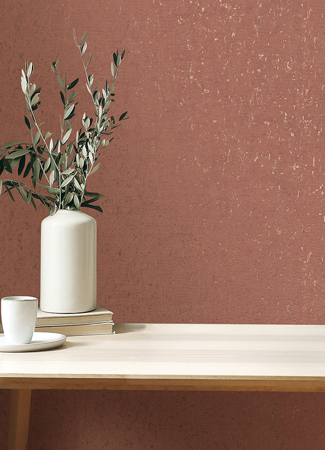 Callie Raspberry Concrete Wallpaper | Advantage 4125-26708 – The WorkRoom