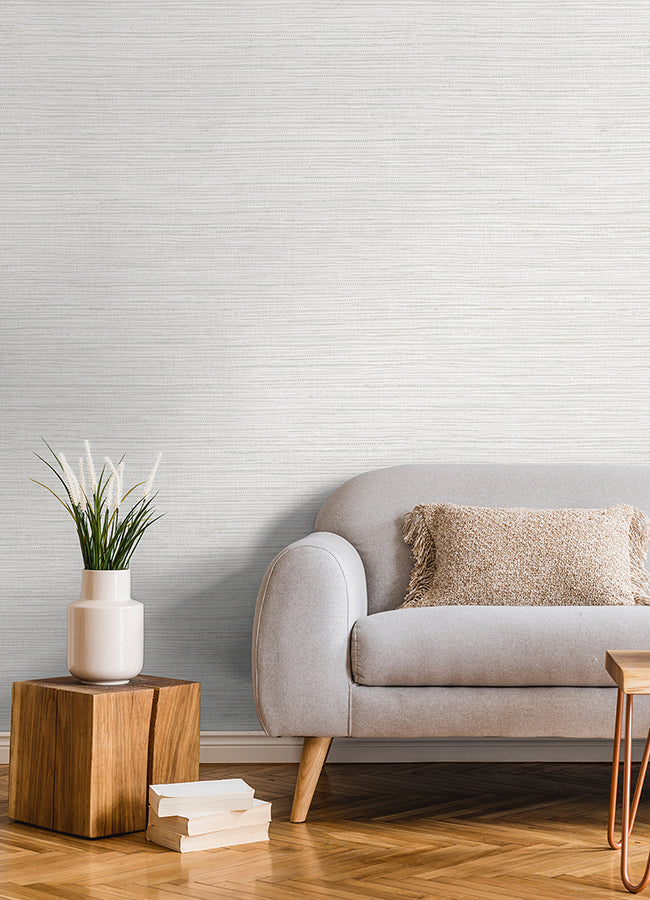 alton-off-white-faux-grasscloth-wallpaper-york-wallcoverings-4125-26713 - York Wallcoverings Papel pintado