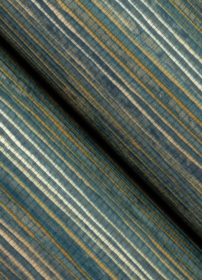 alton-teal-faux-grasscloth-wallpaper-york-wallcoverings-4125-26717 - York Wallcoverings Papel pintado