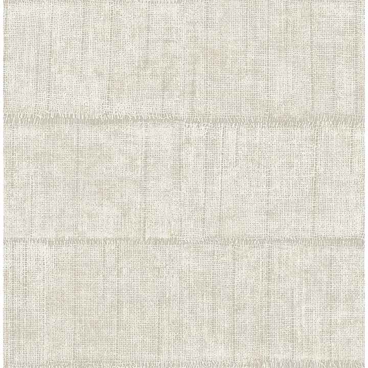 Blake Bone Texture Stripe Wallpaper - York Wallcoverings - 4125-26739