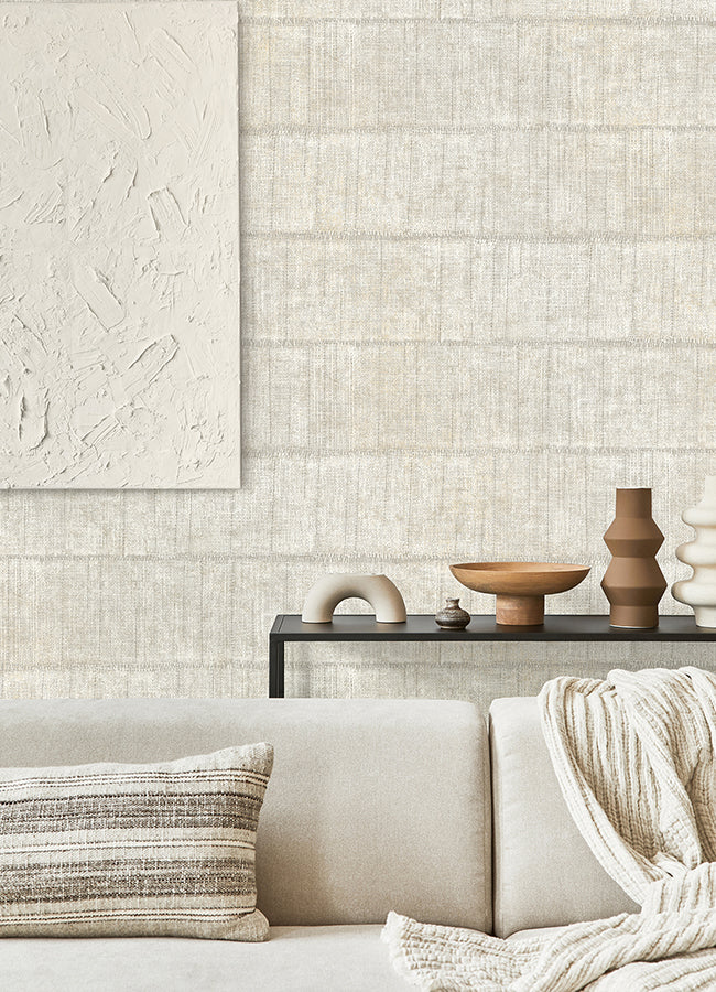 blake-bone-texture-stripe-wallpaper-york-wallcoverings-4125-26739 - York Wallcoverings Wallpaper