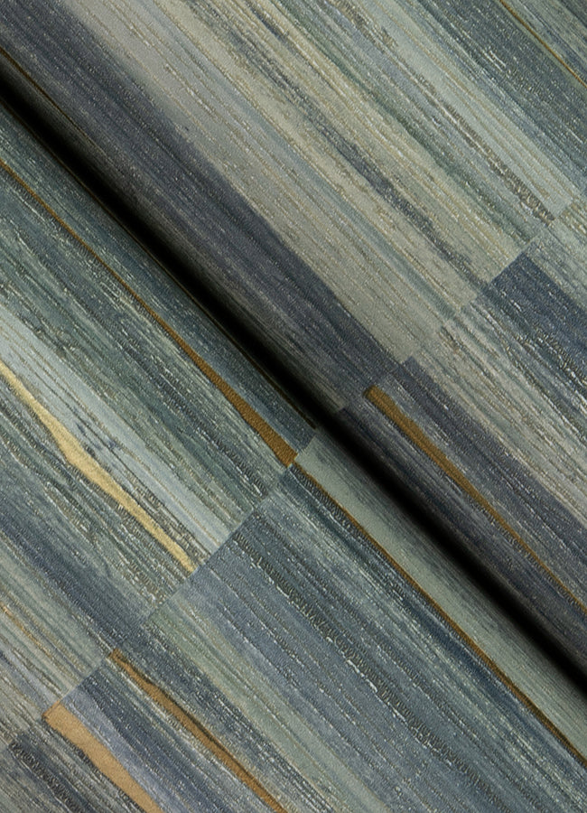 rowan-blue-faux-grasscloth-wallpaper-york-wallcoverings-4125-26745 - York Wallcoverings Wallpaper