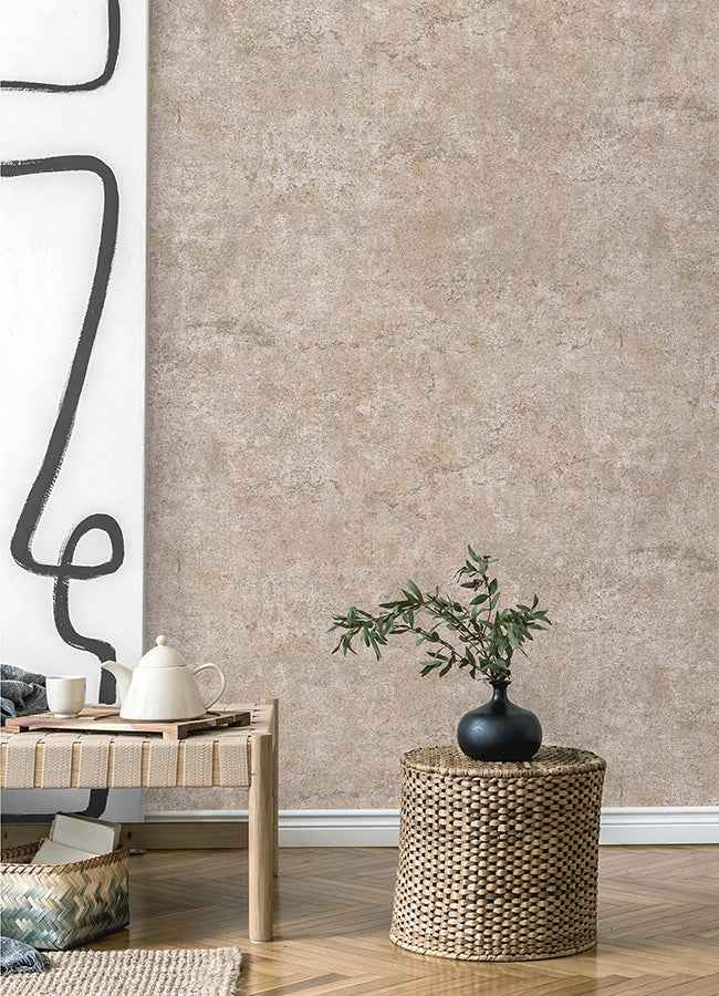 Colt Blush Cement Wallpaper - York Wallcoverings - 4125-26752 - York Wallcoverings Wallpaper