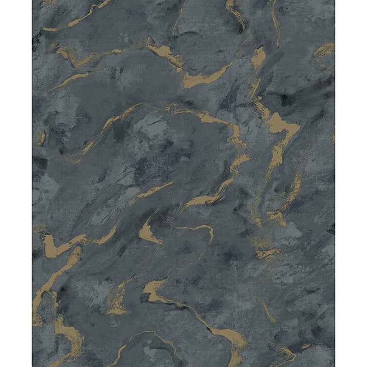 Silenus Denim Marbled Wallpaper - York Wallcoverings - 4105-86603 - York Wallcoverings Wallpaper