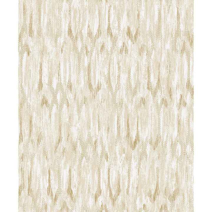 Kintana Gold Abstract Trellis Wallpaper - York Wallcoverings - 4105-86604