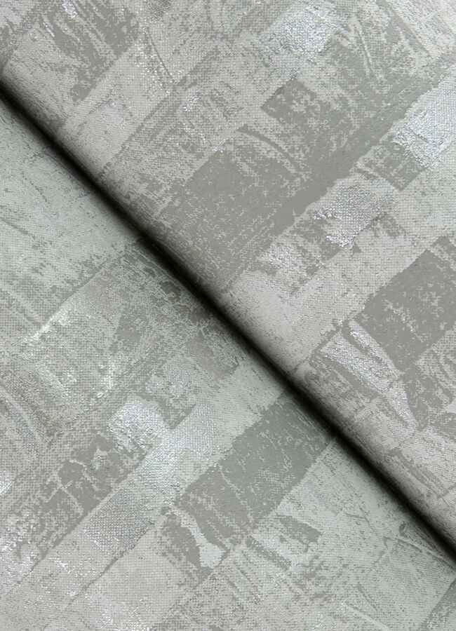 Zinarliya Silver Column Wallpaper - York Wallcoverings - 4105-86628 - York Wallcoverings Papel pintado
