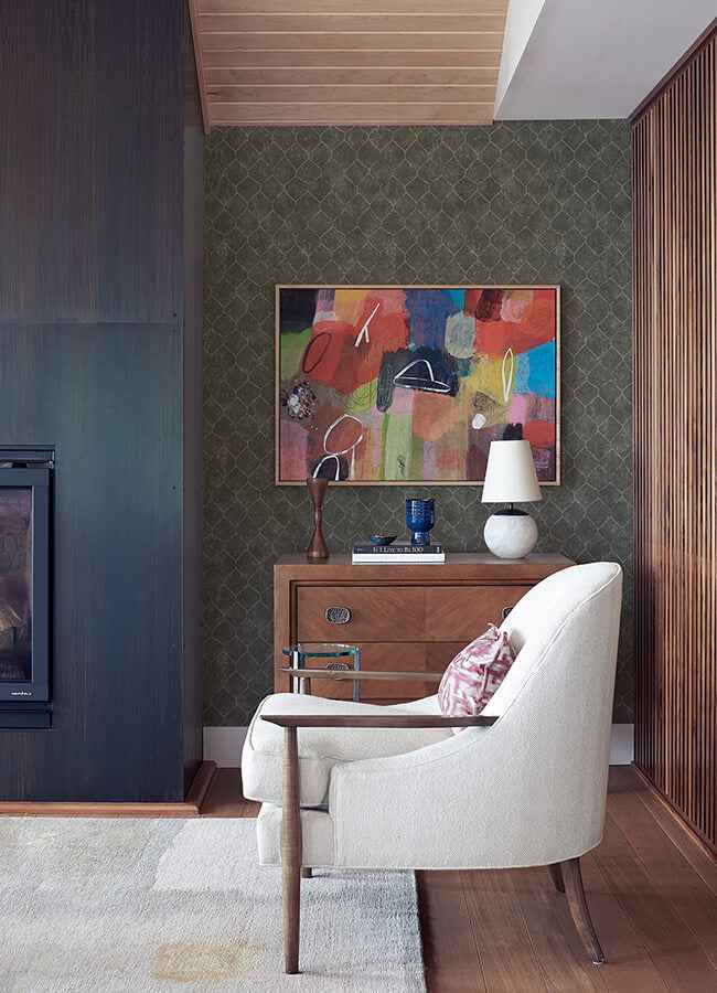 Rauta Pewter Hexagon Tile Wallpaper - York Wallcoverings - 4105-86654 - York Wallcoverings Wallpaper