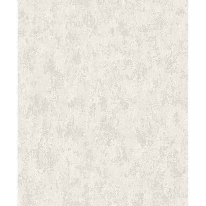 Haliya White Metallic Plaster Wallpaper - York Wallcoverings - 4105-86657